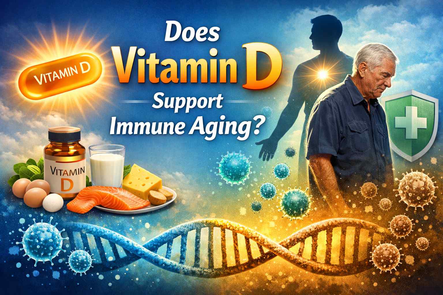 Does Vitamin D Support Immune Aging?