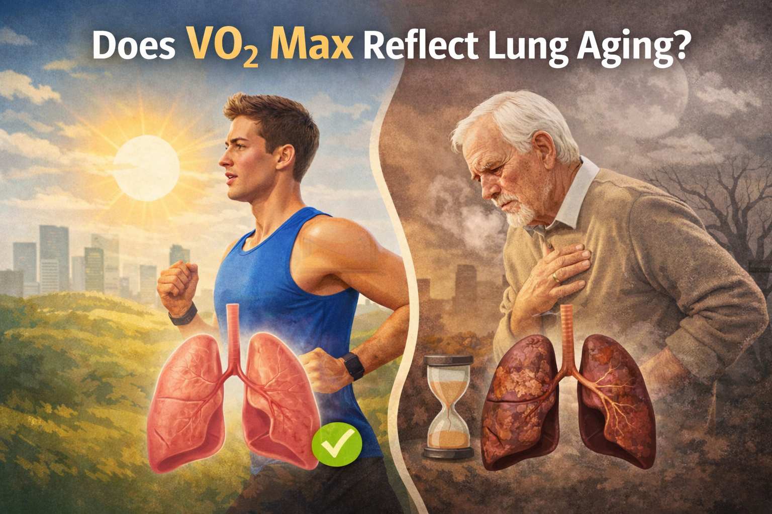 Does Vo₂ Max Reflect Lung Aging?