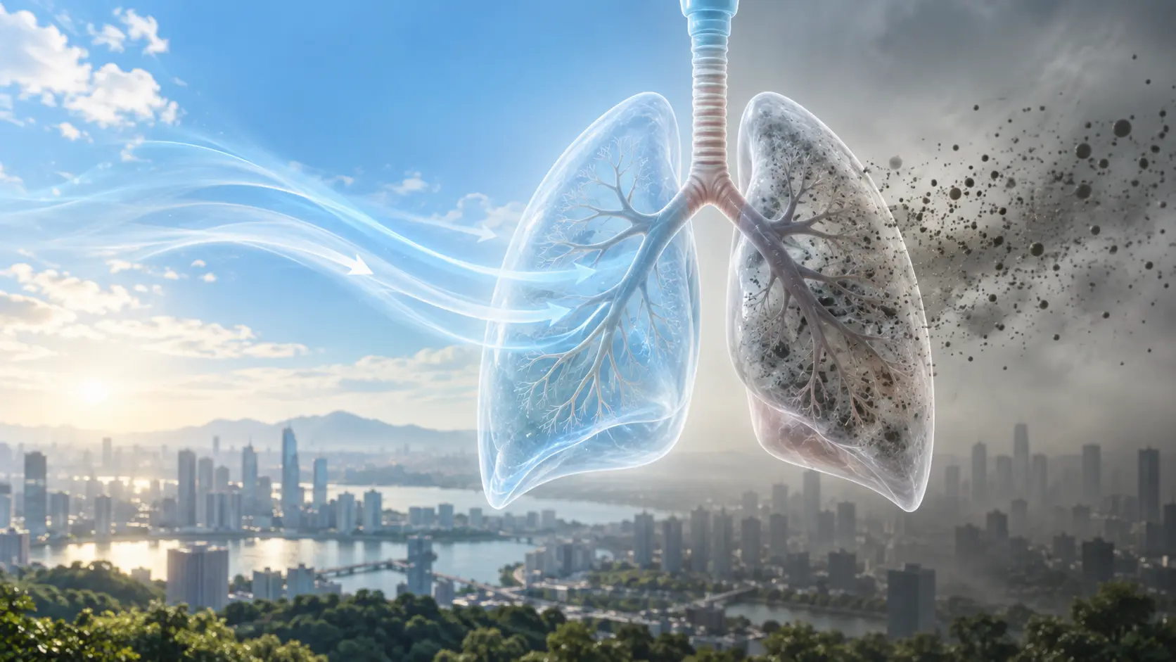 Does Air Pollution Reduce Lung Longevity?